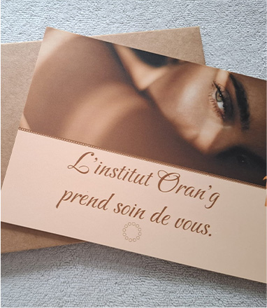 Bons Cadeaux - Institut Oran'g